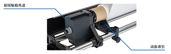 新增驅動馬達/端面導引