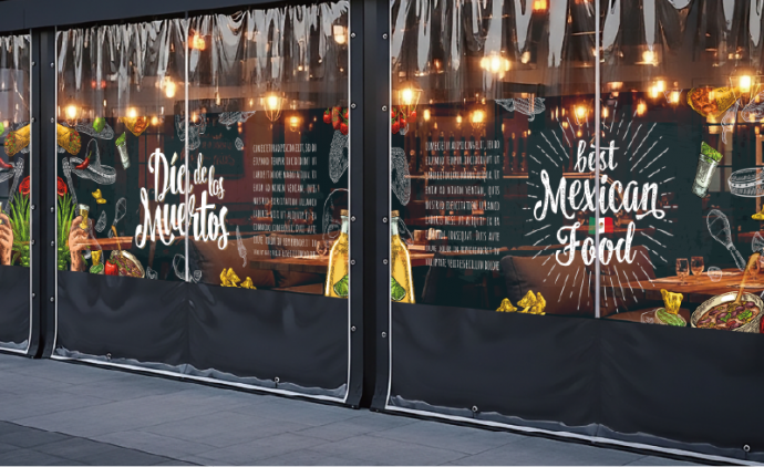 隔板．遮陽棚廣告(軟性PVC)