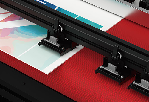 ③強力鎖定壓輪