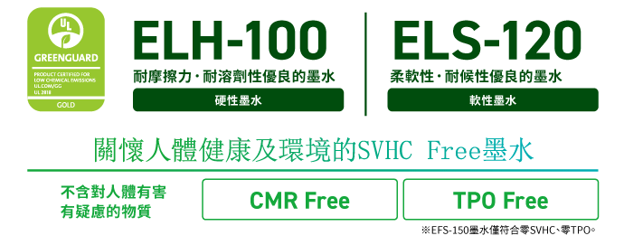 可根據用途從2款墨水中進行選擇