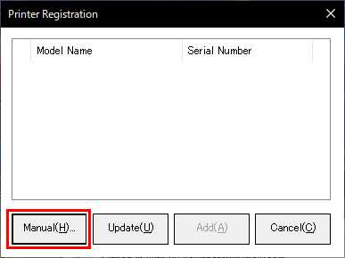 Mimaki Cloud Technology PICT [IM] | Printer Registration Procedure